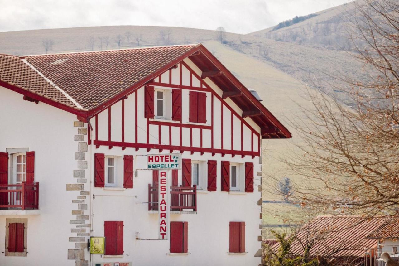 Logis Hotel Restaurant Espelletenia Larceveau-Arros-Cibits Dış mekan fotoğraf